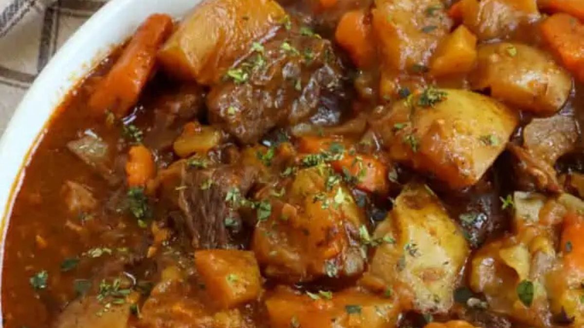 Instant Pot Beef Stew.
