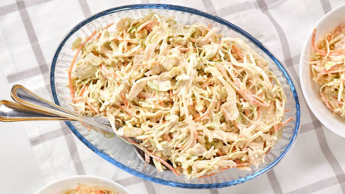 Keto Coleslaw Recipe.