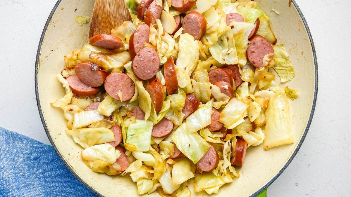 Kielbasa and Cabbage.