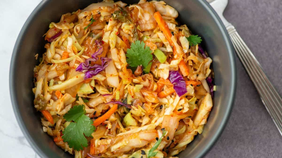 Kimchi Slaw.