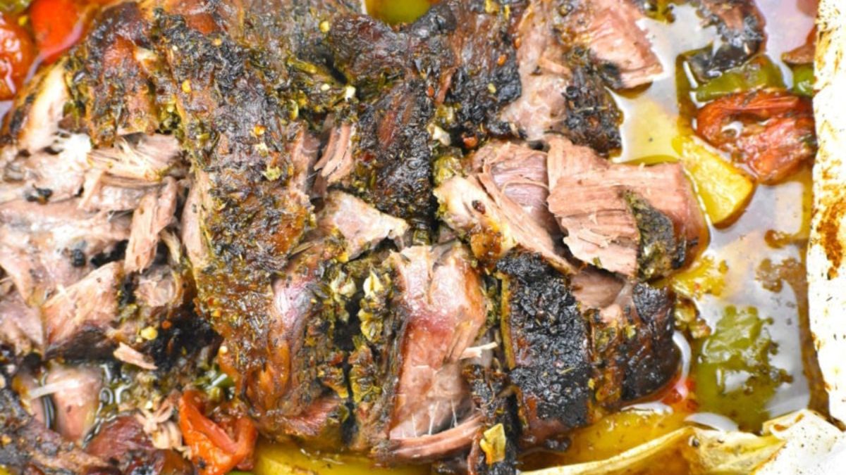 Kleftiko (Greek Lamb Cooked in Parchment).