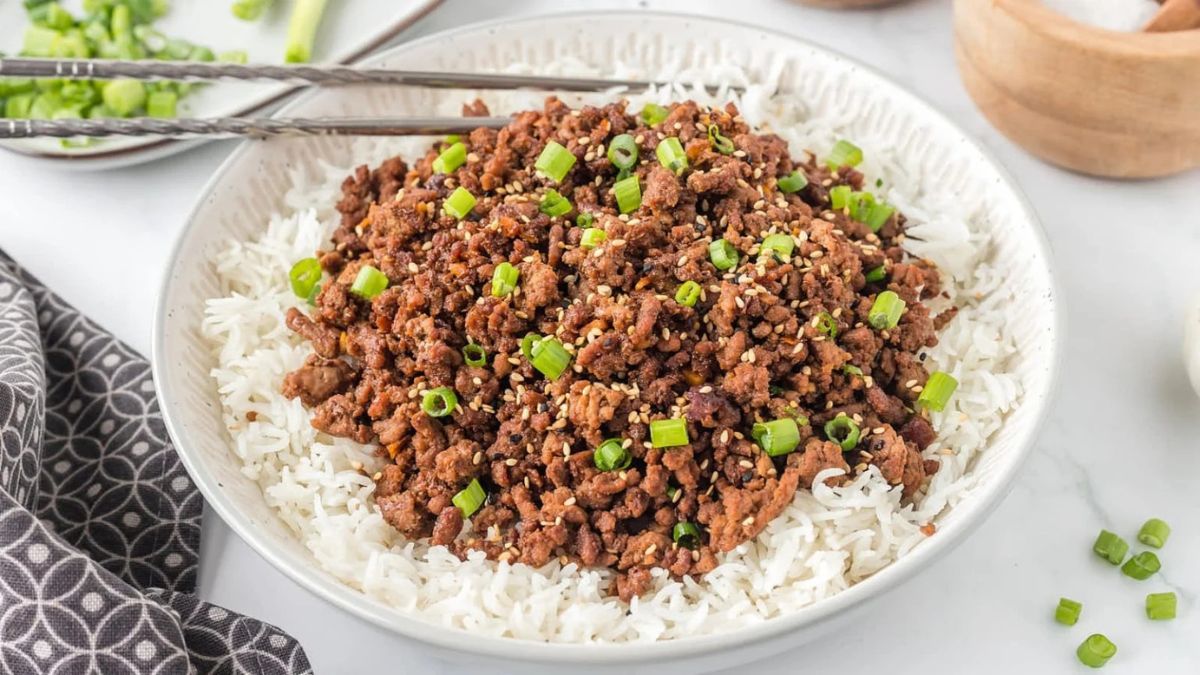 Korean Beef Bowl.
