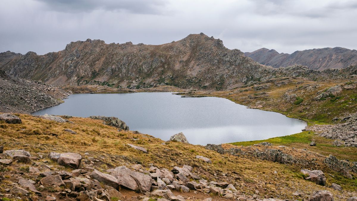 Lost Man Lake in the Hunter-Fryingpan Wilderness.