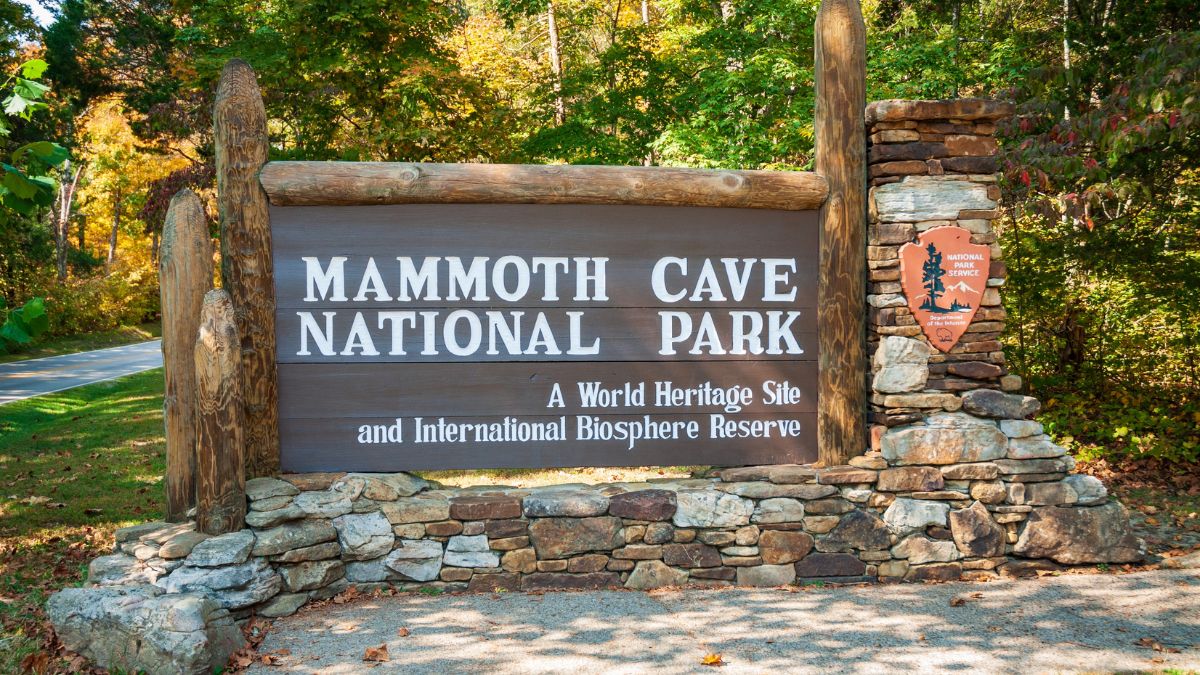 Mammoth Cave National Park in Kentucky.