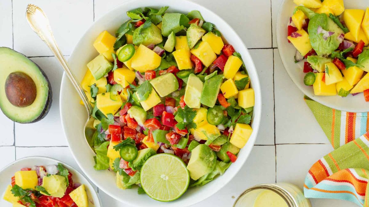 Mango Avocado Salad.
