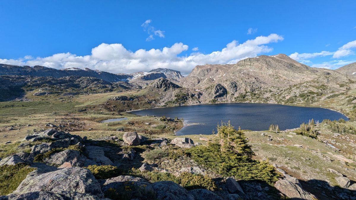 Misty Moon Lake Bighorns WY.