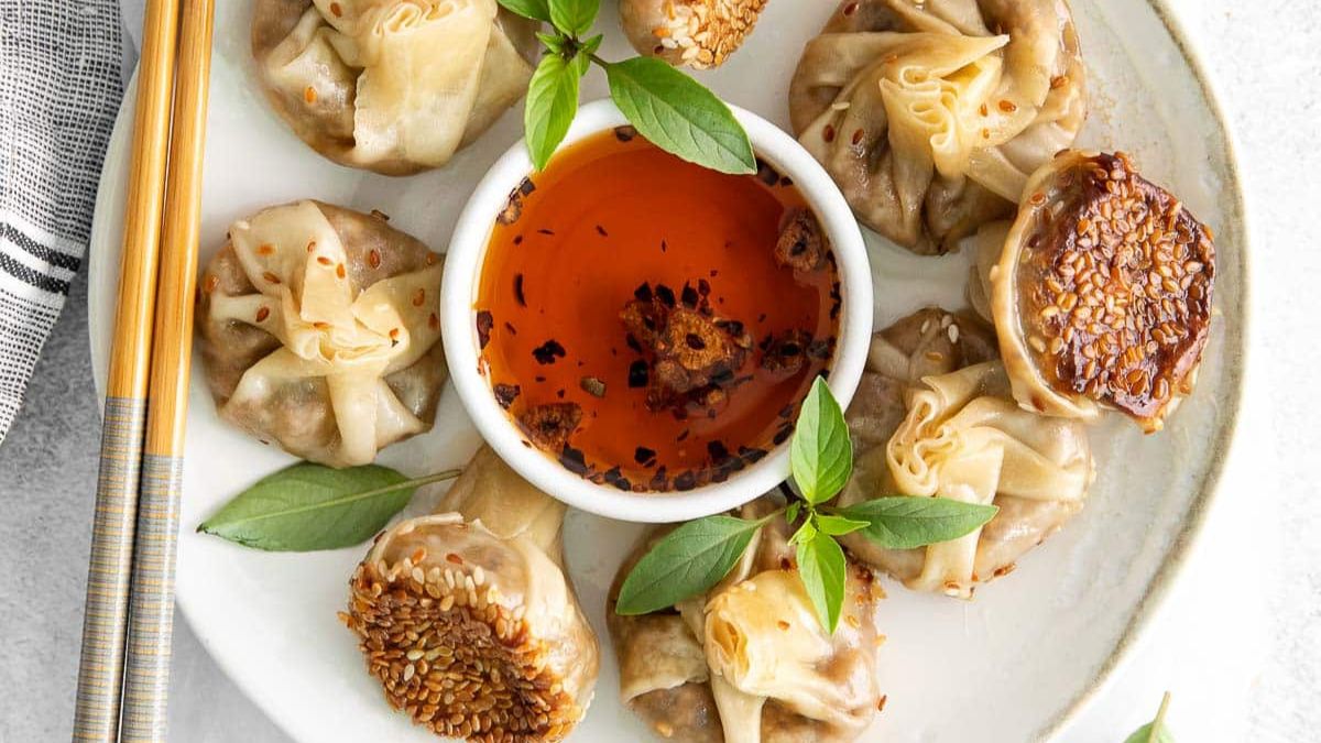 Mushroom Dumplings.
