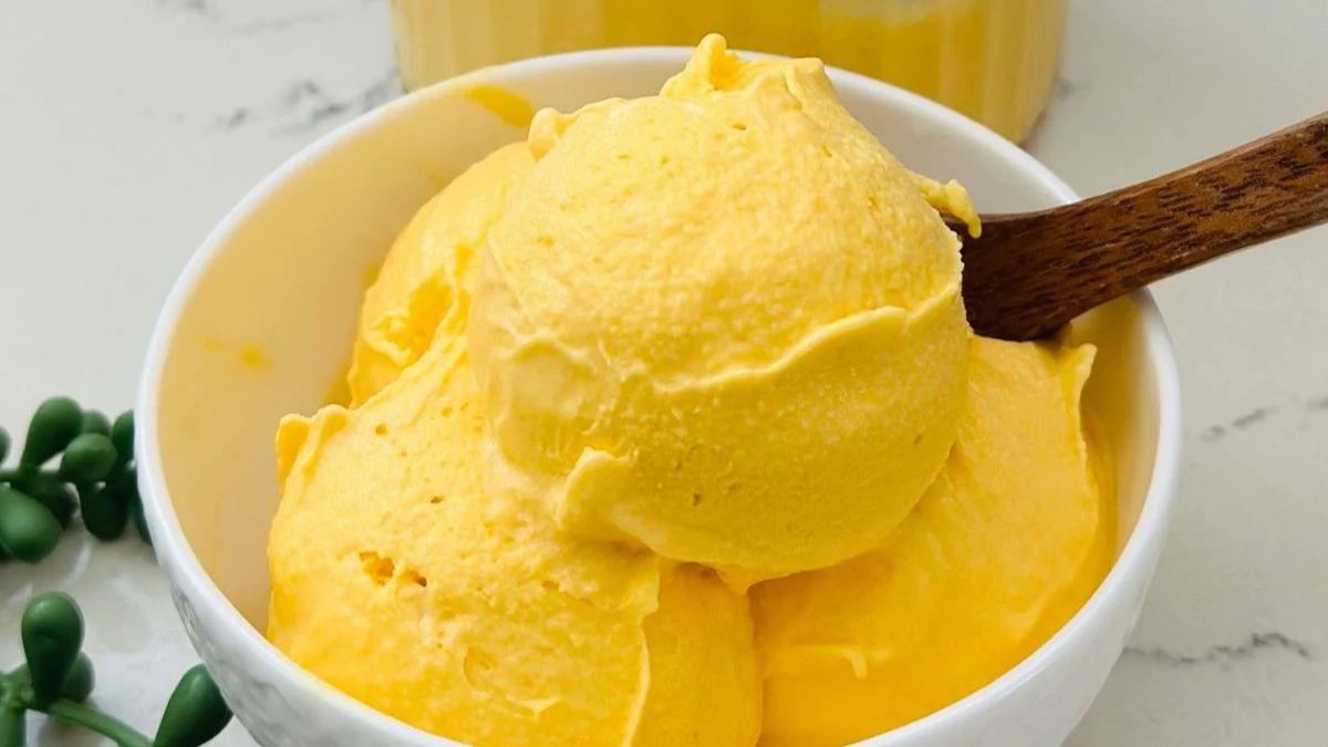 Ninja Creami Mango Ice Cream Recipe.