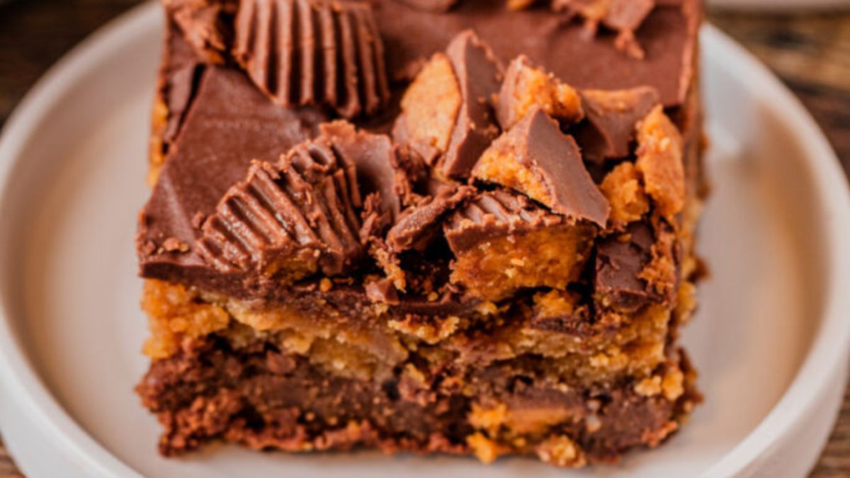 Peanut Butter Cheesecake Brownies.