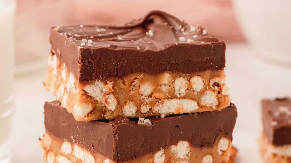 Salted Pretzel Scotcheroos.