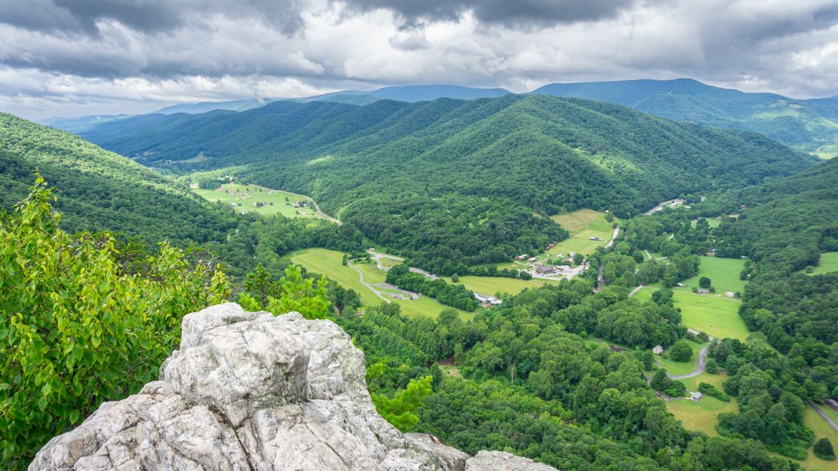 Seneca Rocks West Virginia View.