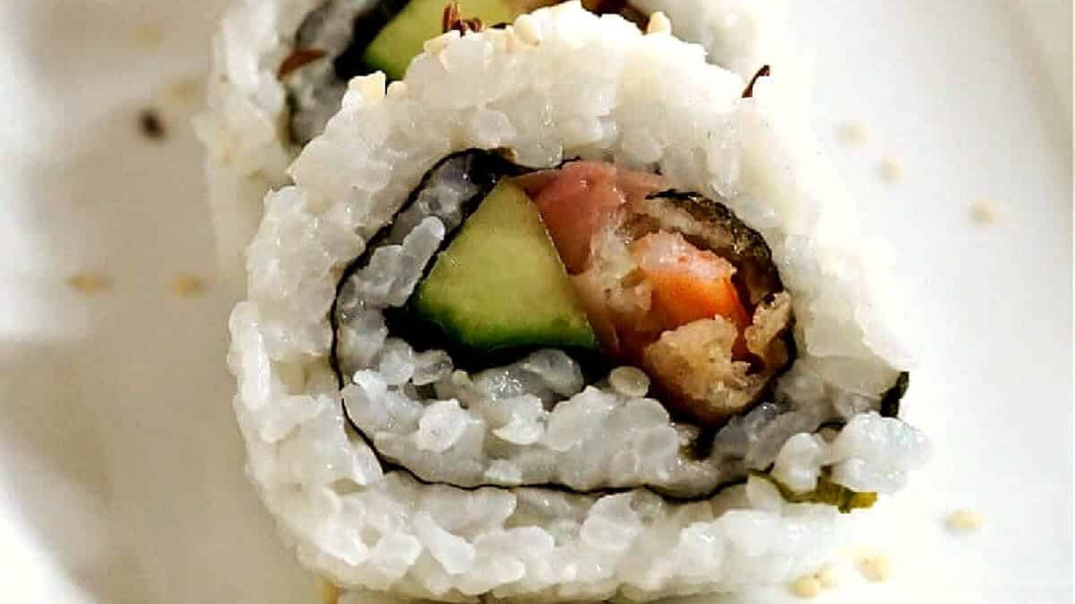 Shrimp Tempura Roll (Homemade Sushi).