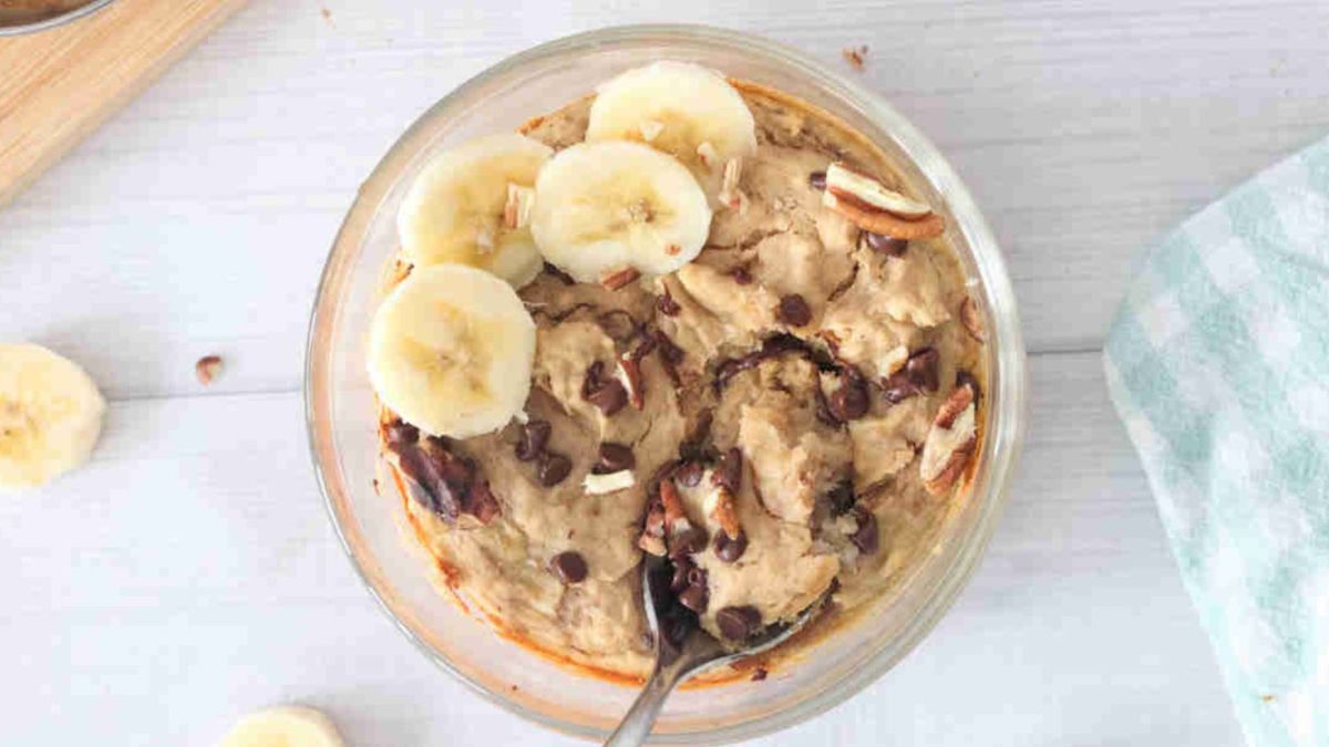 Single Serve Banana Bread (High Protein).