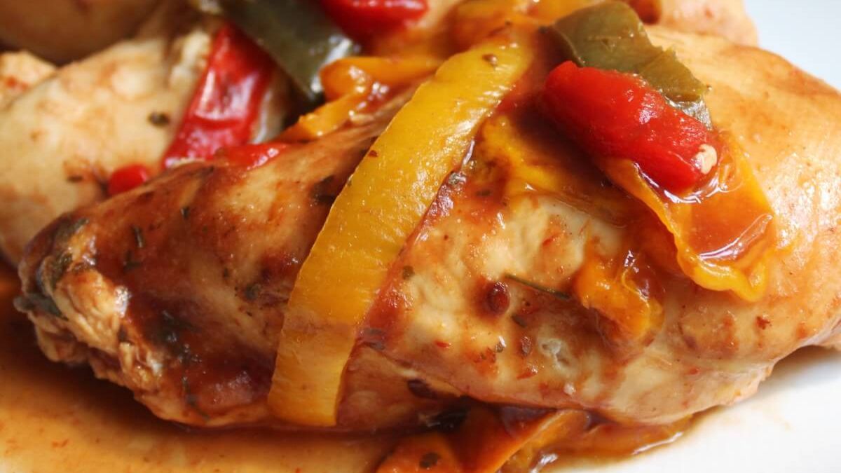 Slow Cooker BBQ Chicken.