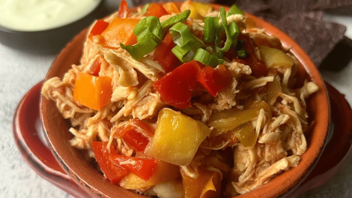 Slow Cooker Mango Chicken.