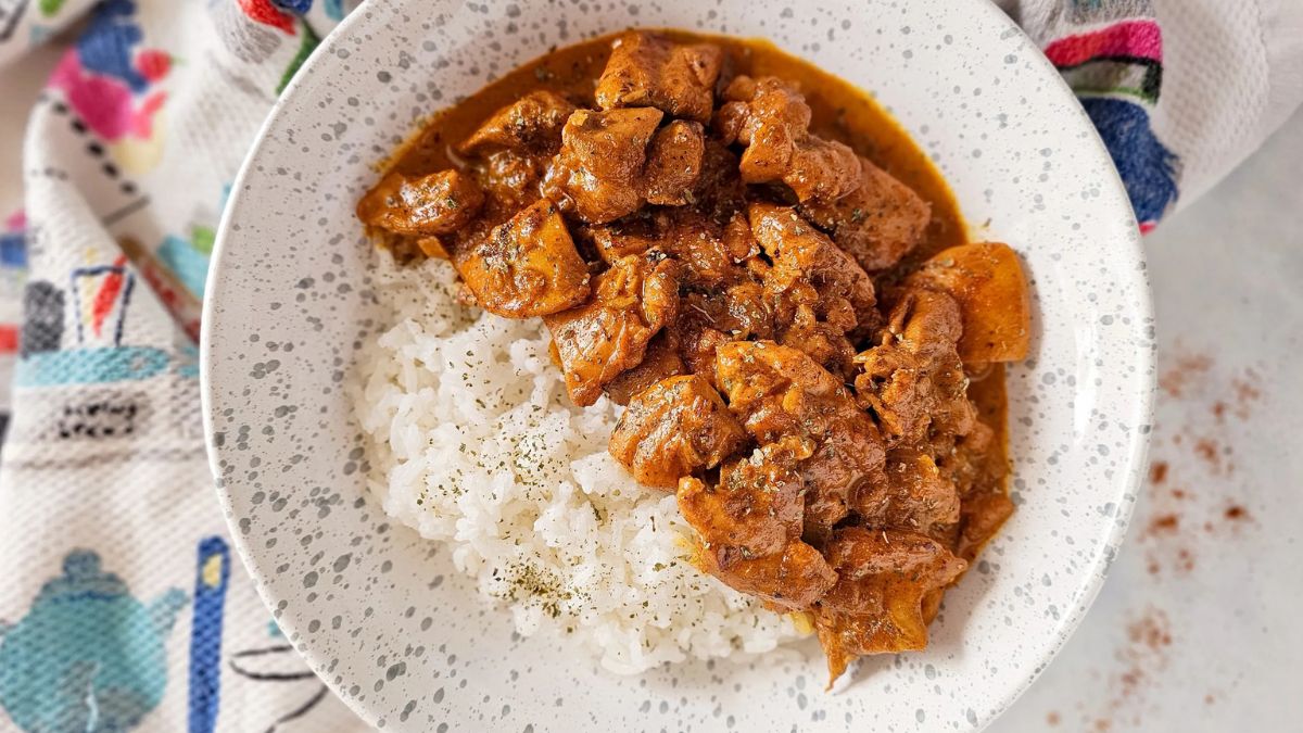 Spicy Coconut Chicken Curry.