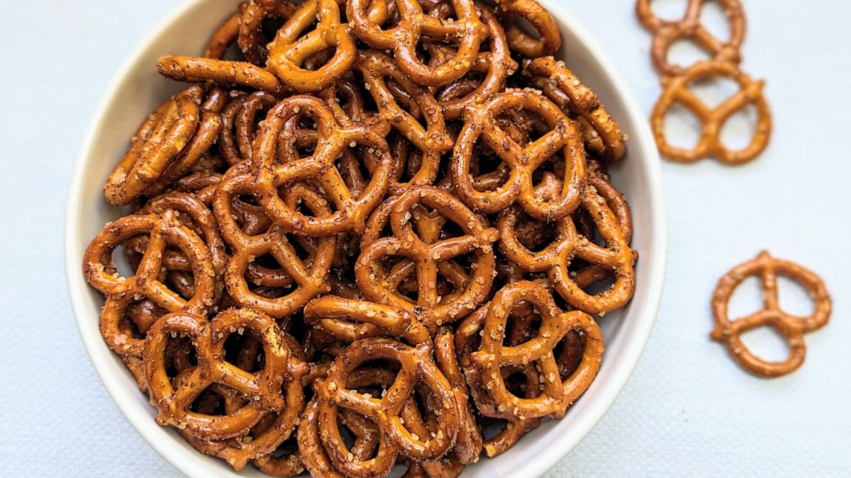 Spicy Seasoned Pretzels.