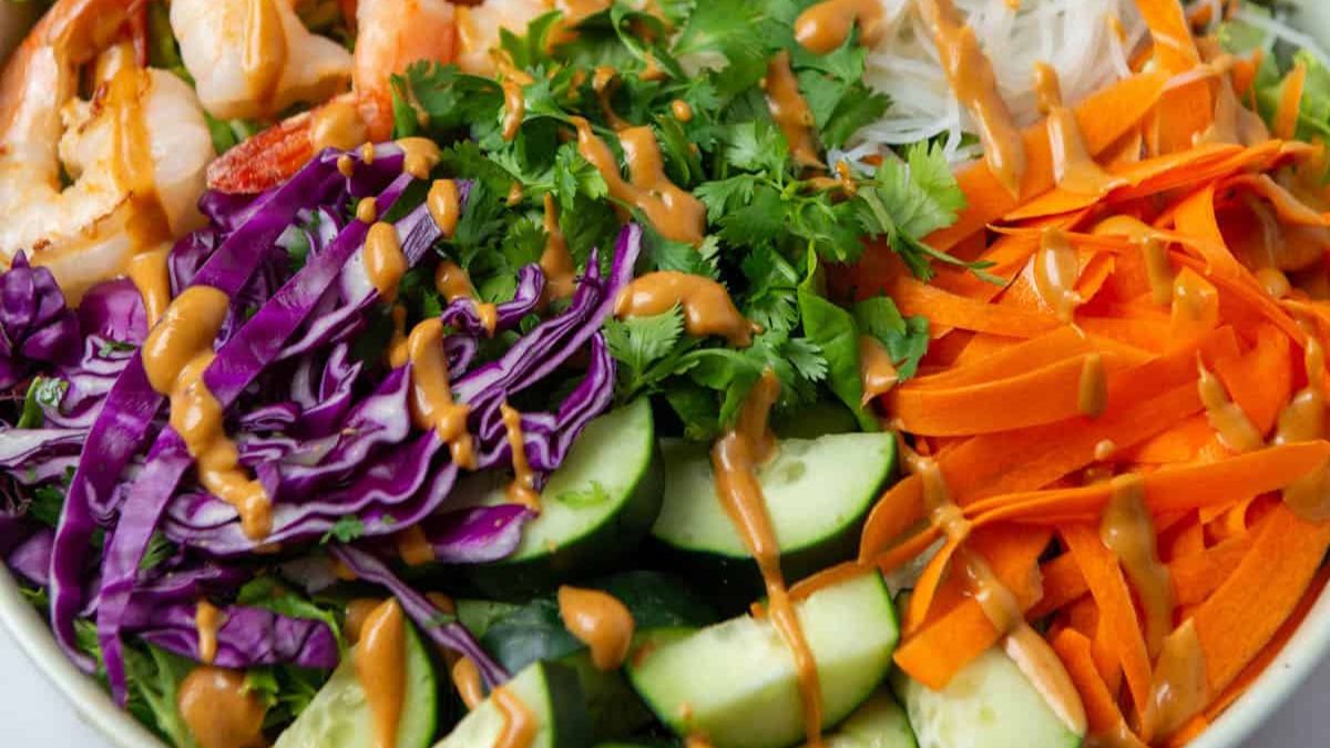 Spring Roll Salad.
