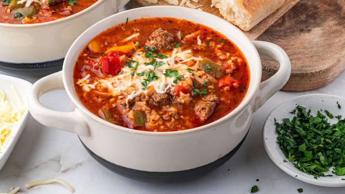 Stuffed Pepper Soup.