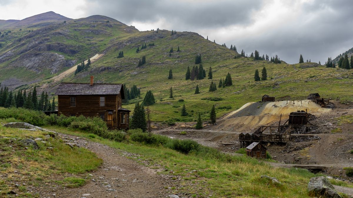 The Ghost Town of Animas Forks, Colorado