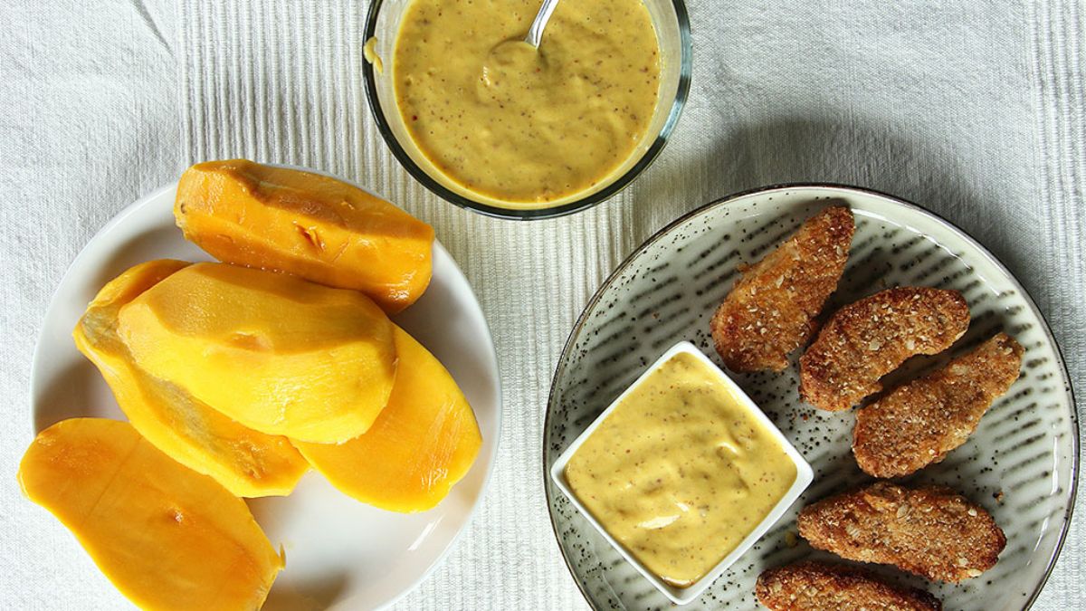 This Sweet Mango Mustard Sauce Elevates My Favorite Foods.