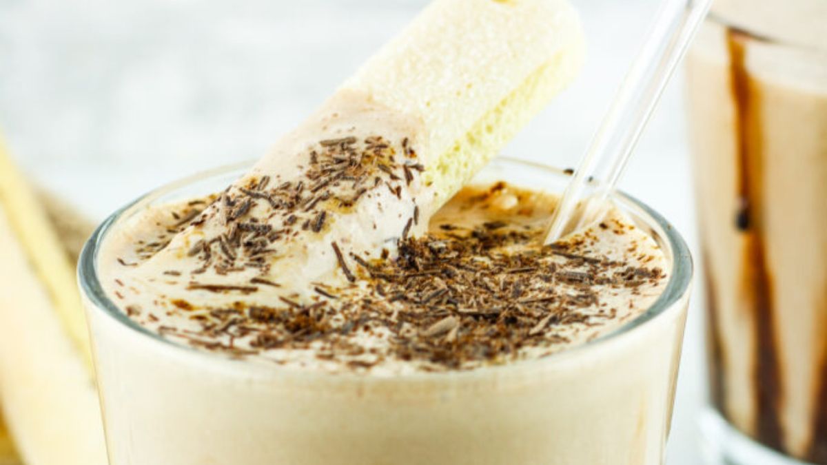 Tiramisu Cottage Cheese Smoothie.