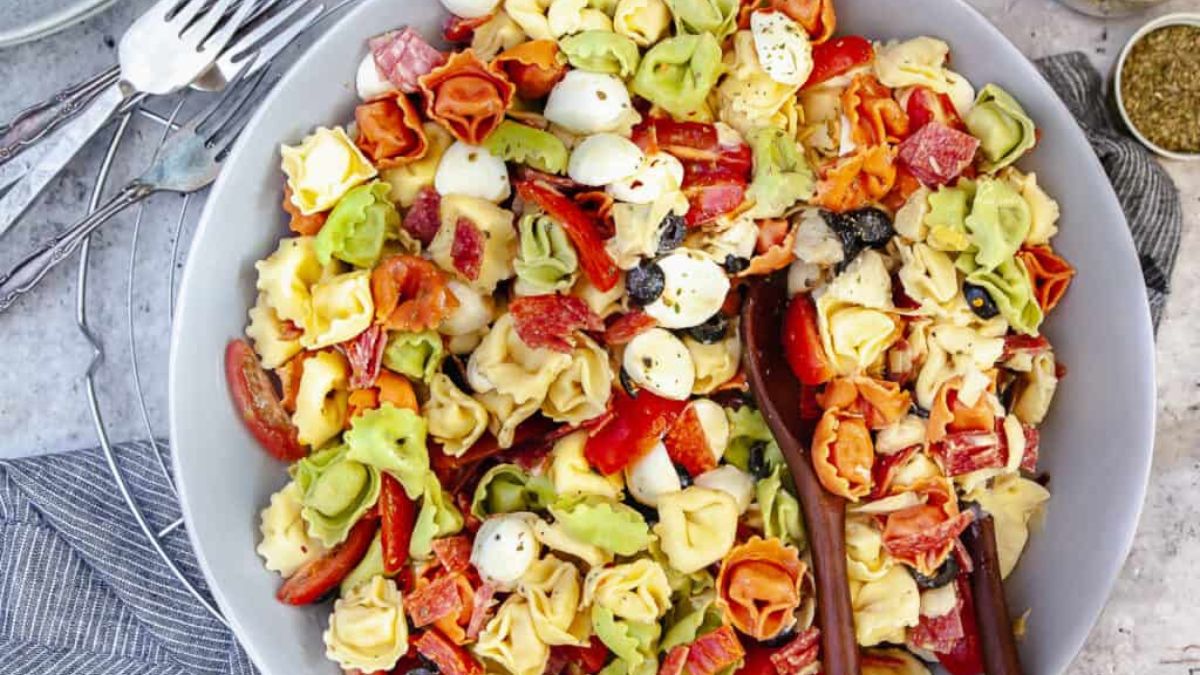 Tortellini Antipasto Salad.