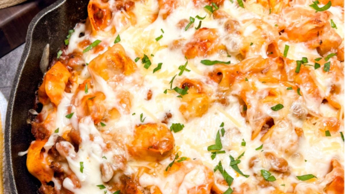 Tortellini with Sausage.