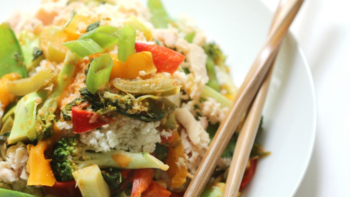 Tuna Thai Red Curry.