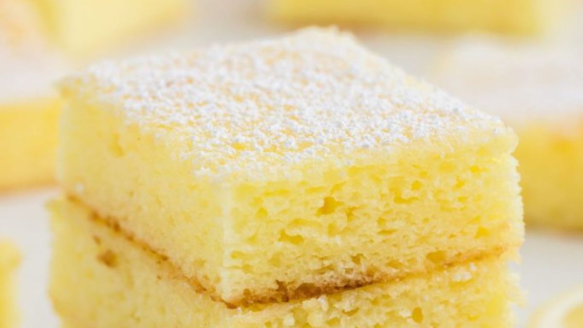 Two Ingredient Lemon Bars.