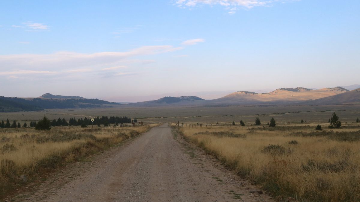 Typical Landscape at Red Rock Lakes National Wildlife Refuge, Montana.