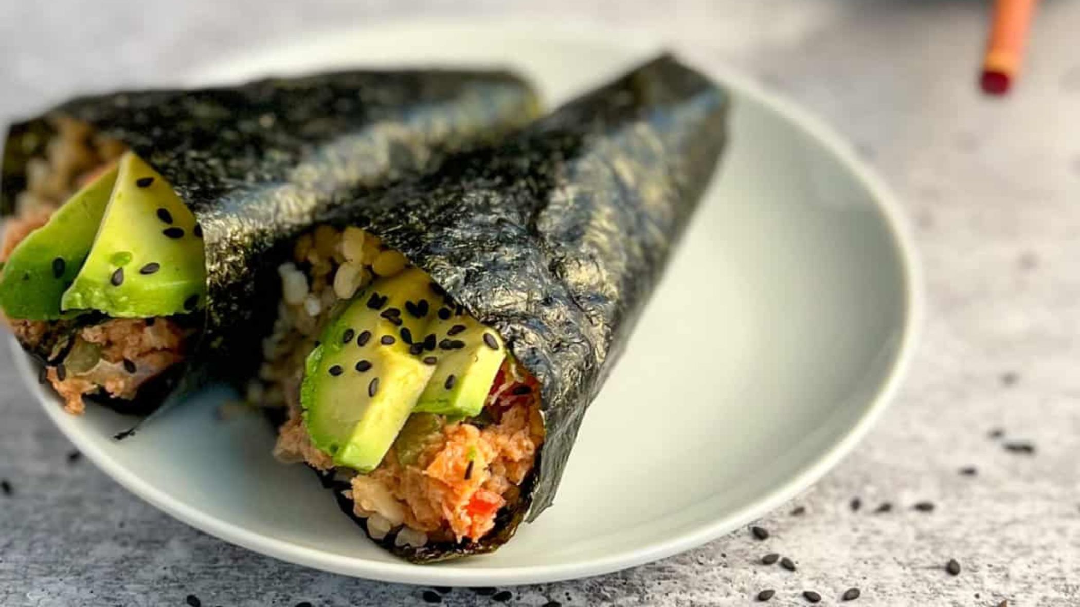 Veggie Sushi Roll.