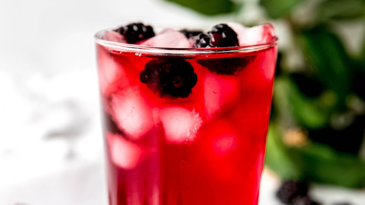 Blackberry Sage Refresher (Starbucks Copycat).