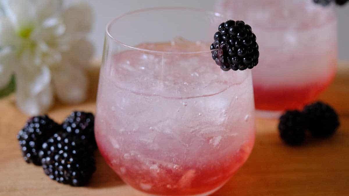 Blackberry and Tarragon Gin Bramble Recipe .