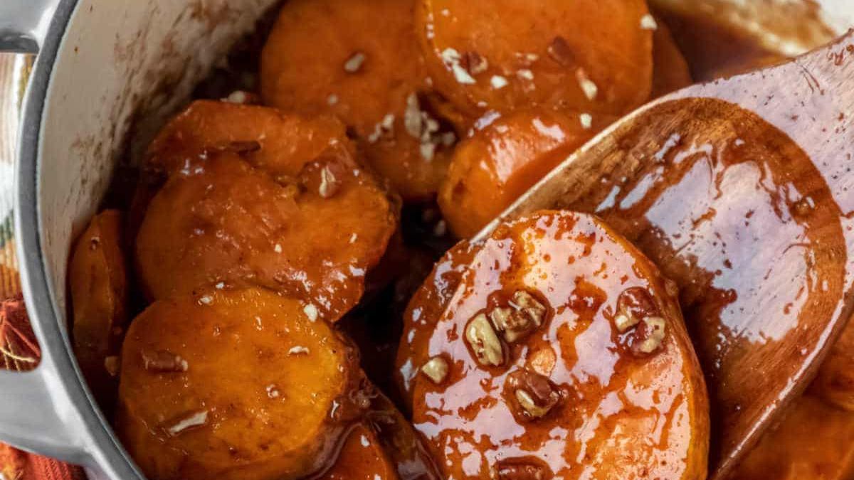 Candied Sweet Potatoes.