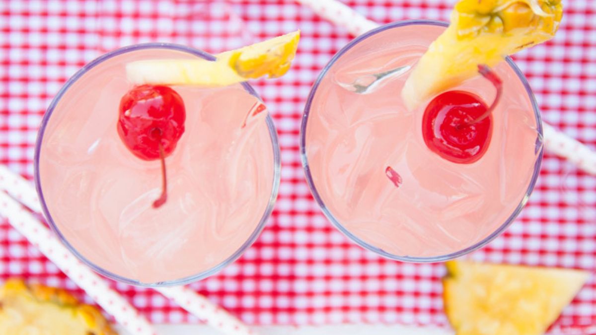 Cherry Pineapple Lemonade.
