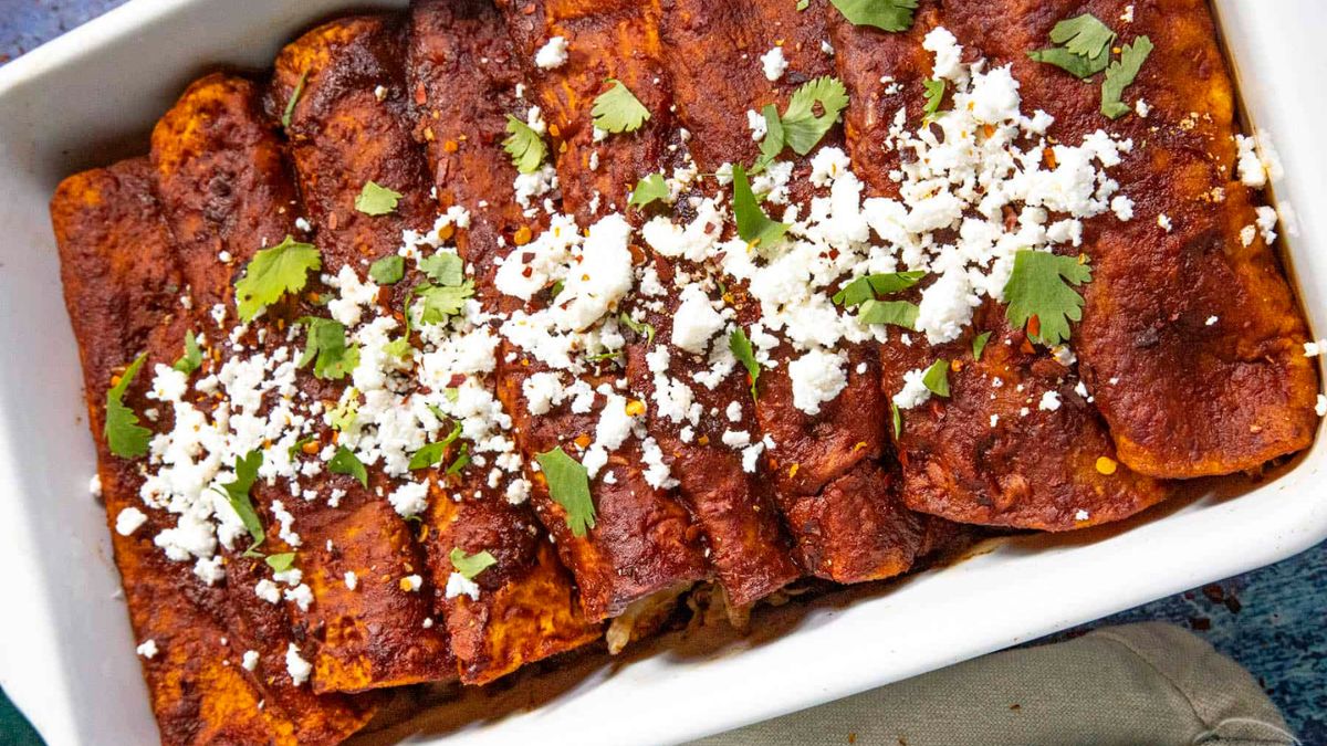 Chicken Enchiladas Recipe.