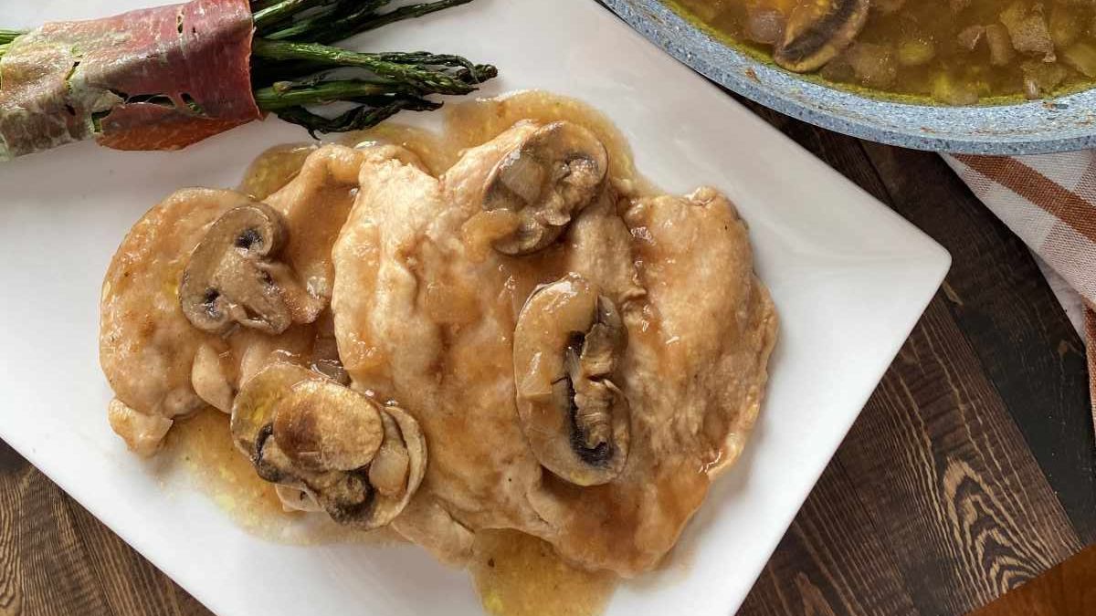 Chicken Marsala Recipe.