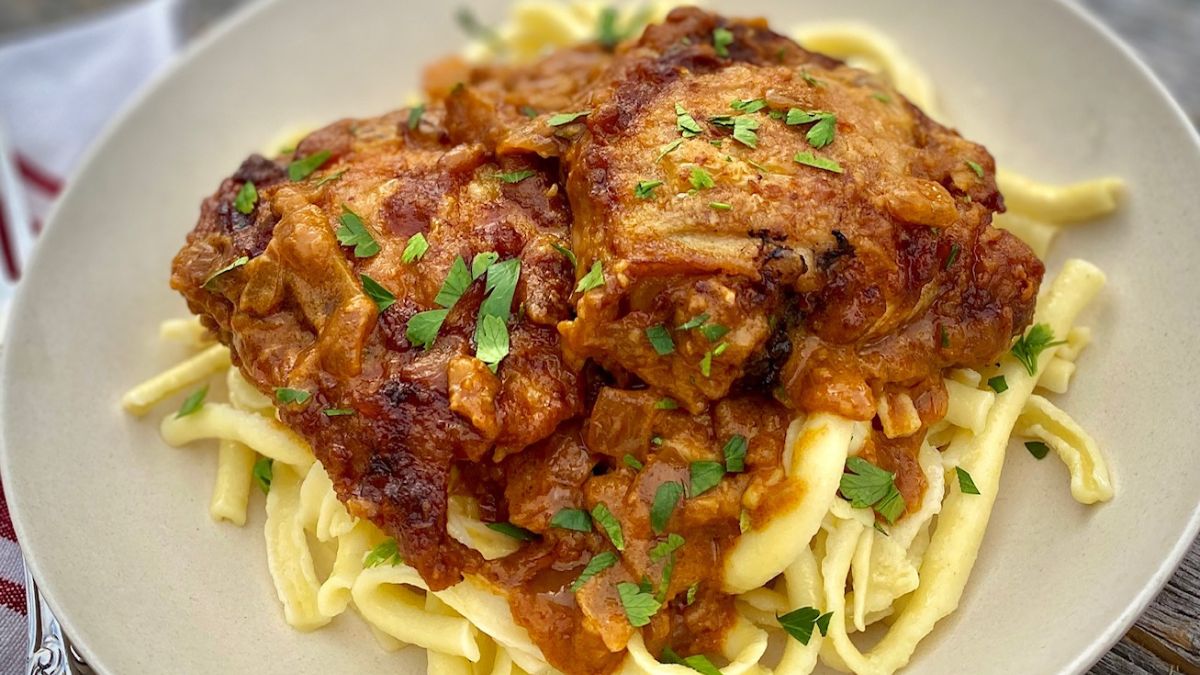 Chicken Paprikash Recipe.