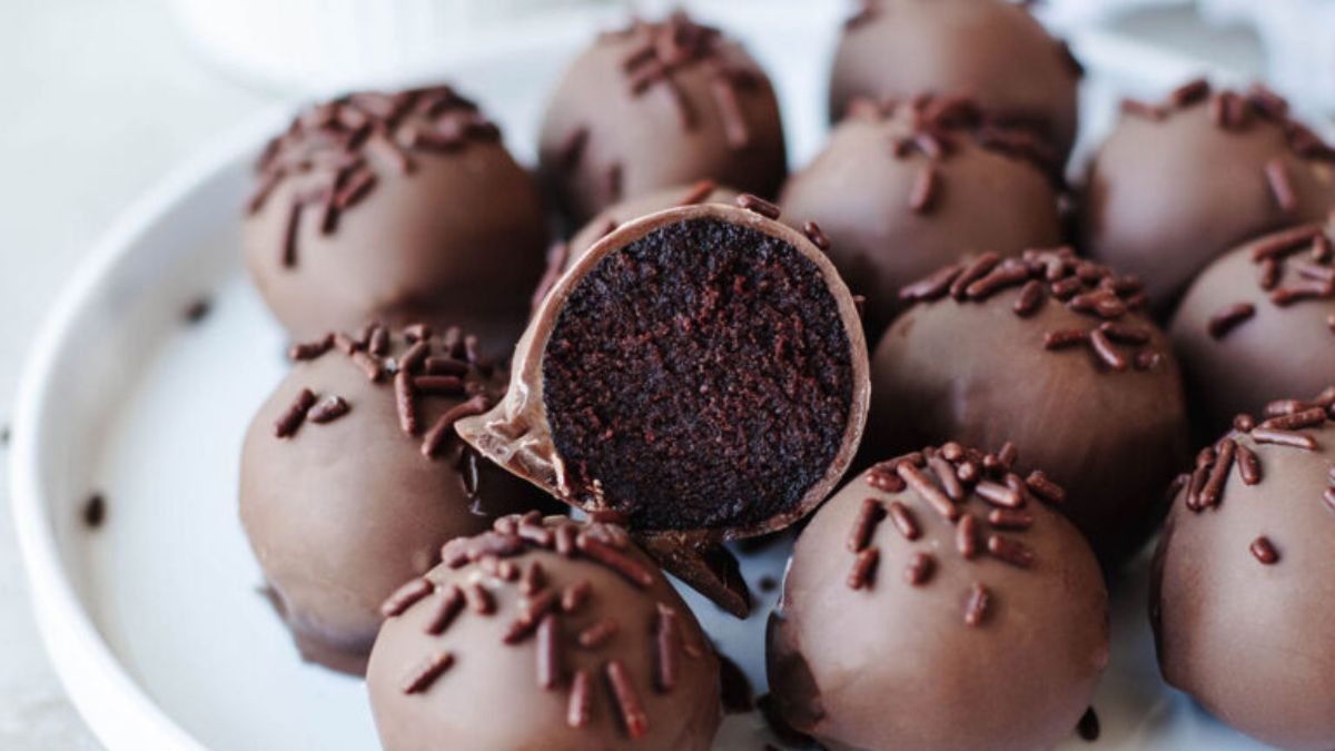 Chocolate Cake Balls.