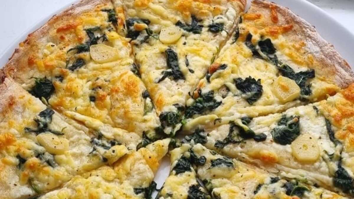 Cottage Cheese Pizza.