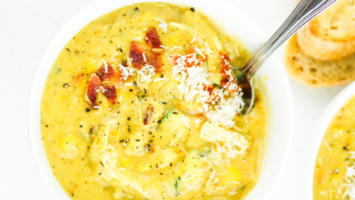 Cottage Cheese Zucchini Corn Chowder.
