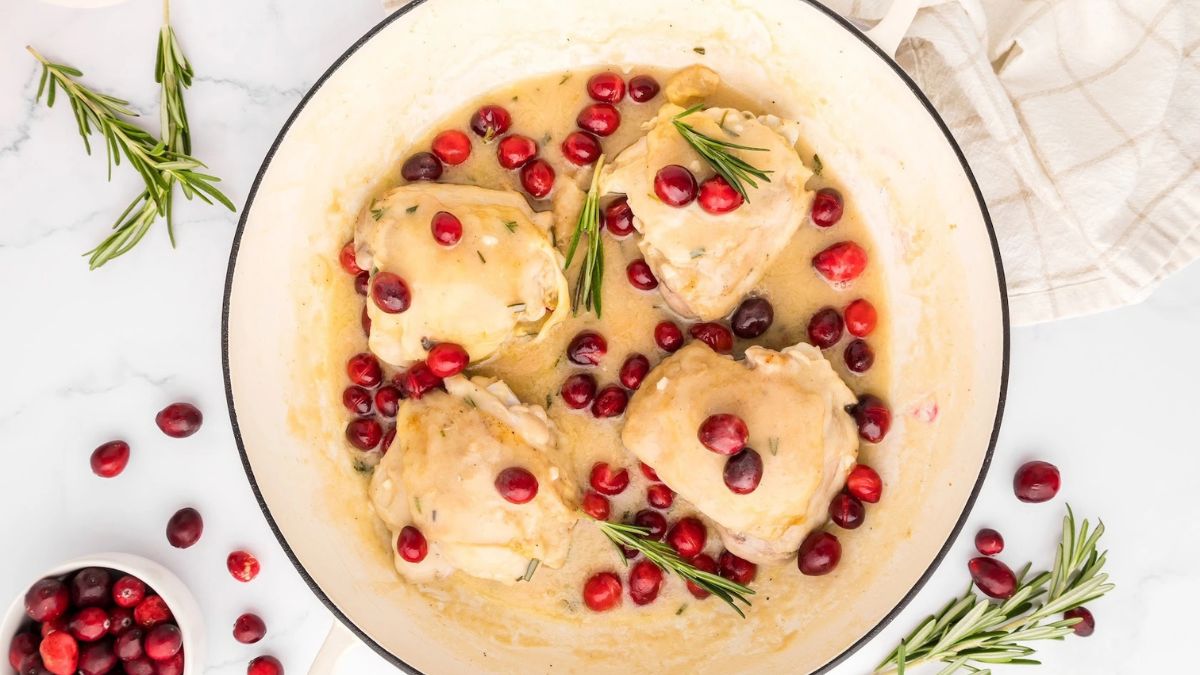 Cranberry Chicken.