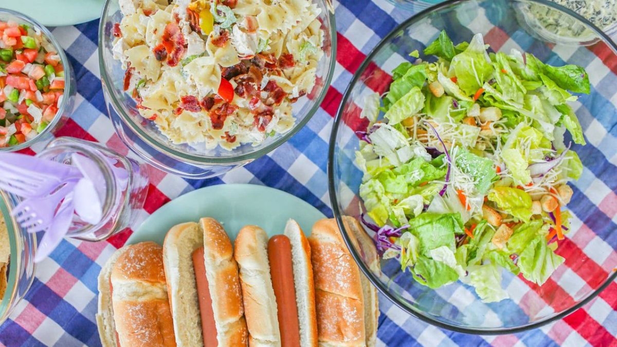 Creamy Chicken and Bacon Bowtie Pasta Salad Recipe - Perfect for Barbecues and Potlucks!