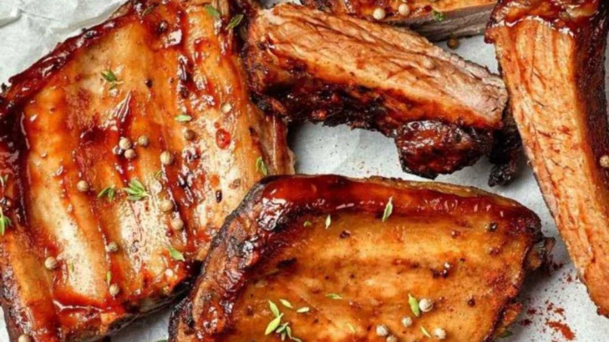 Crock Pot Babyback Ribs.