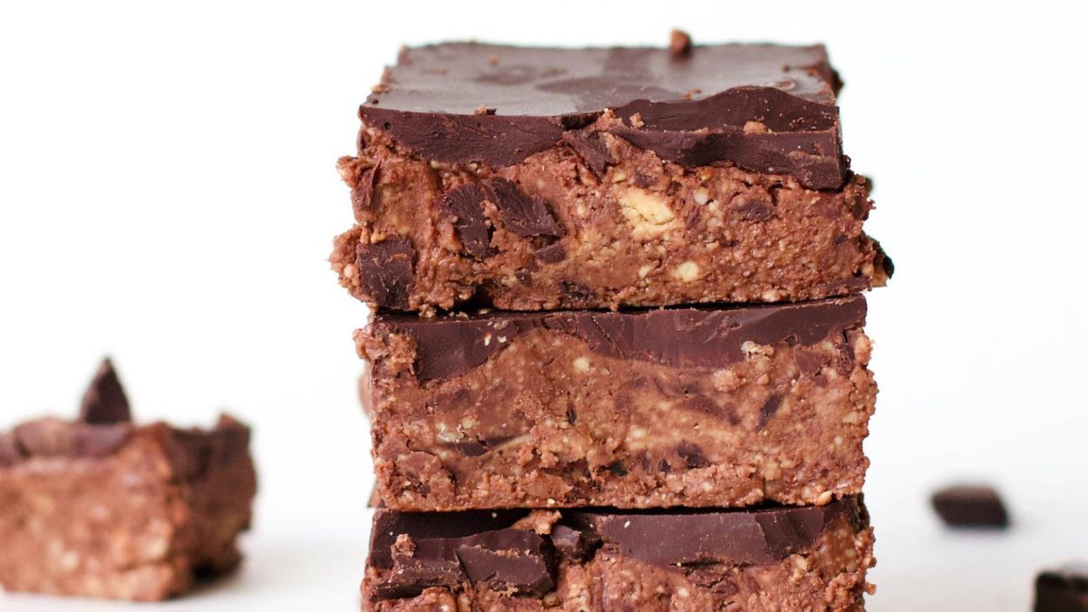 Double Chocolate Cashew Raw Fudge.