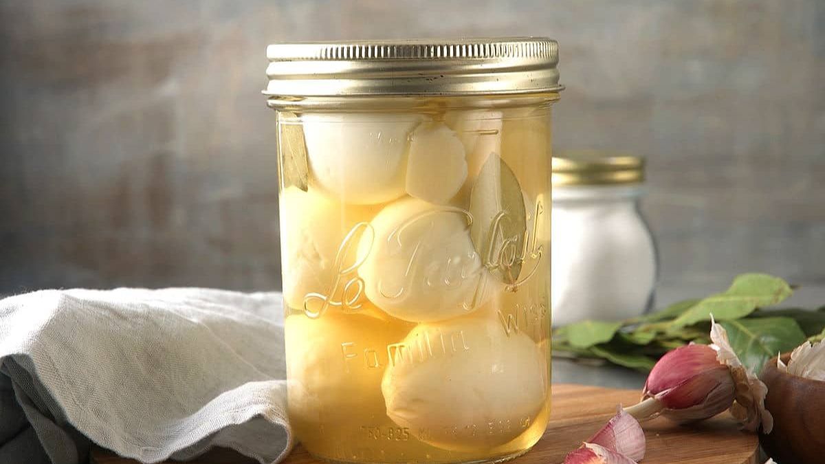 Easy Pickled Eggs.