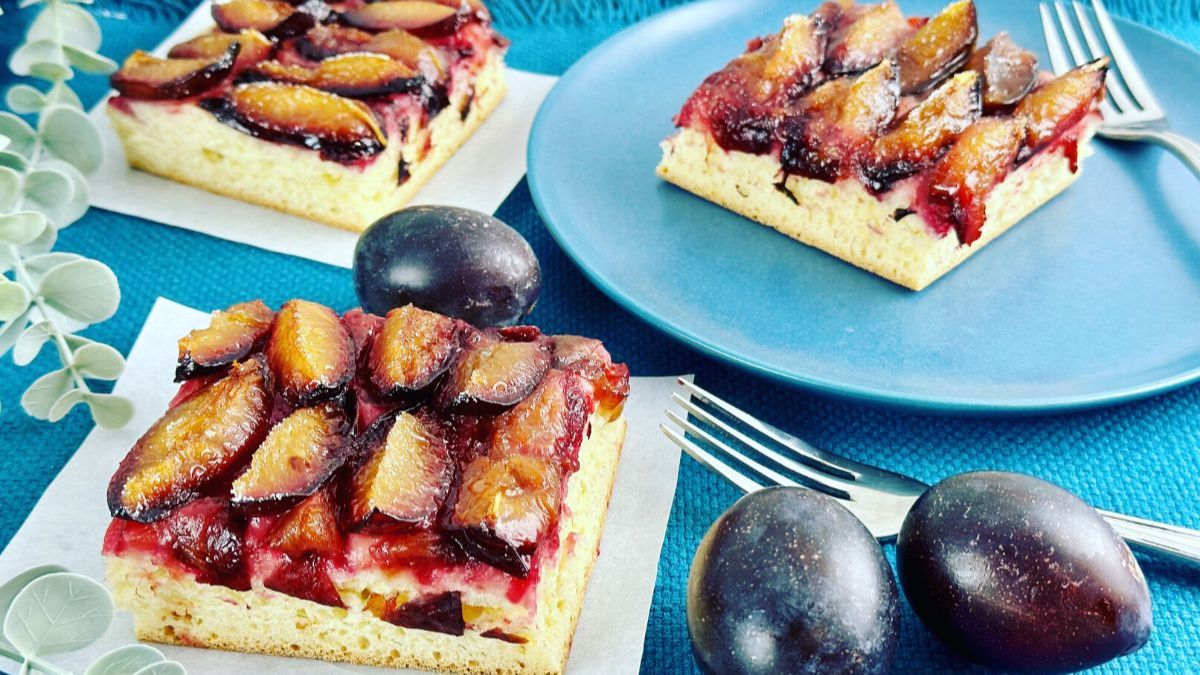 German Plum Cake.