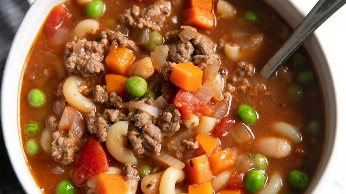 Hamburger Soup.