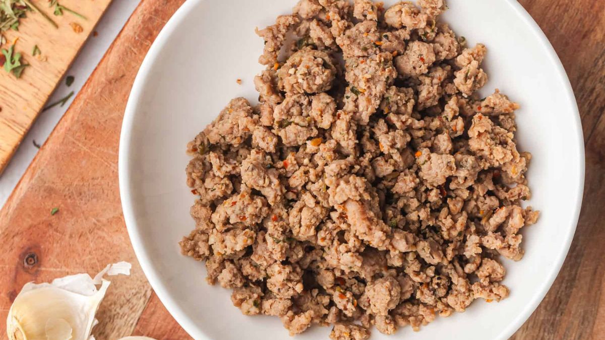 Italian Turkey Sausage.